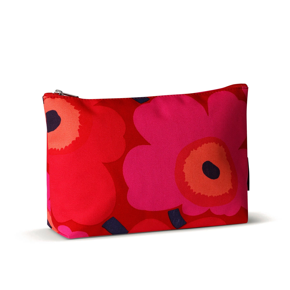 Marimekko Unikko Red / Pink Ruut Bag 1 Marimekko Unikko Red / Pink Ruut Bag