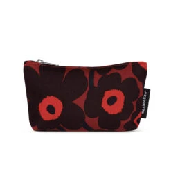 Marimekko Unikko Red / Plum Eevi Cosmetic Bag