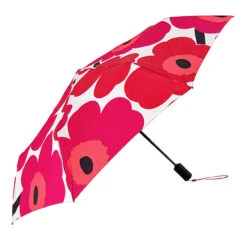Marimekko Unikko Red / White Lux Umbrella 5 Marimekko Unikko Red / White Lux Umbrella -Marimekko Shop marimekko unikko red white lux umbrella 63