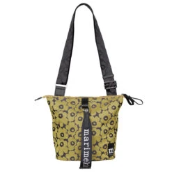 Marimekko Unikko Yellow / Black Carry All Bag