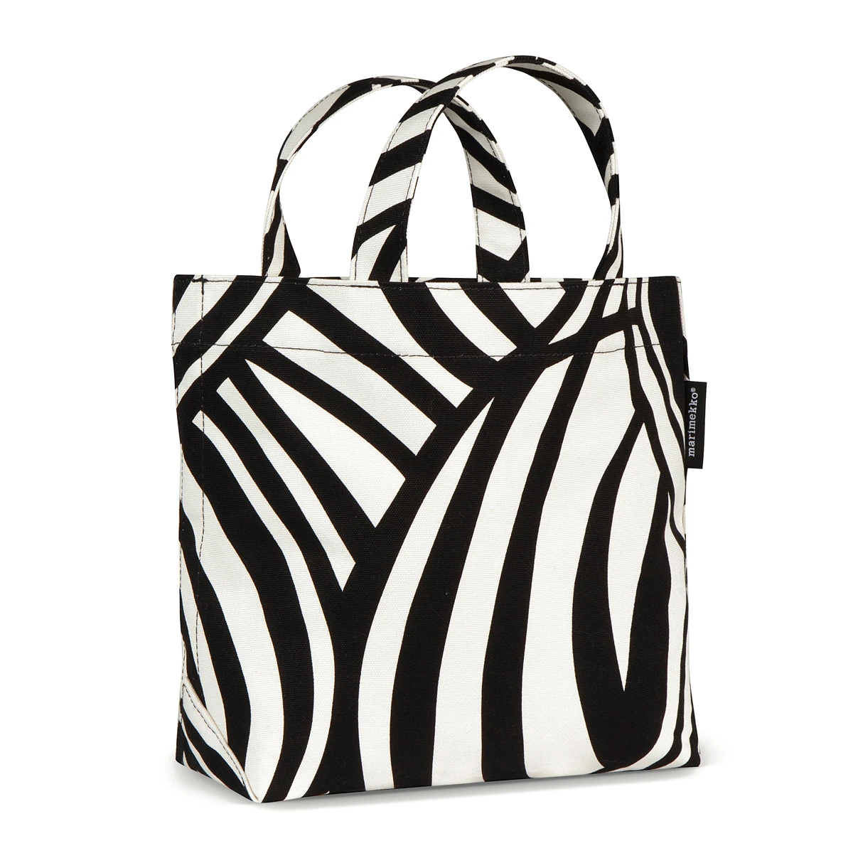Marimekko Salme Black / White Veronika Bag 2 Marimekko Salme Black / White Veronika Bag - Image 2