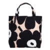 Marimekko Veronika Unikko Powder Pink / Black Handbag